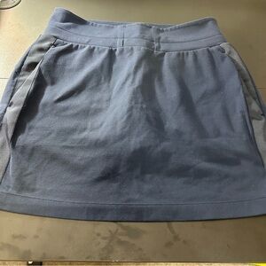 Athleta Women's Skort Pockets Tennis Golf Navy Size XS Sporty Athletic